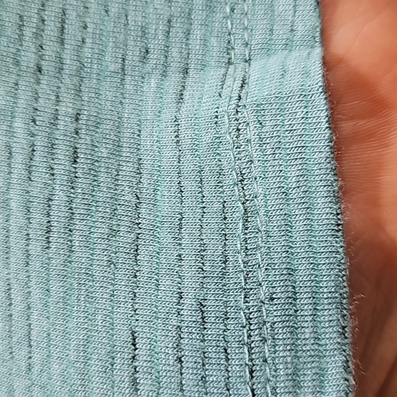 Tru Self, Aqua Top, Lace, Sz LG, Rayon, Stretch - Picture 7 of 15